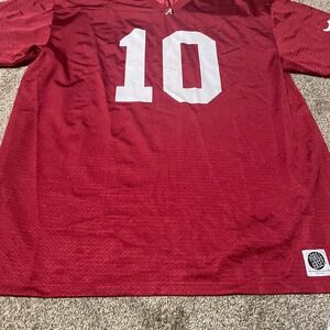 Alabama Crimson Tide Football 10 Crimson Size XL The Grill Jersey Apron